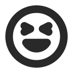 Squinting Face SVG Icon